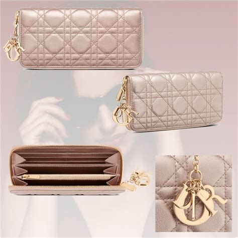 lady dior wristlet|christian Dior wallets for women.